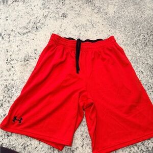 Under Armour Men's Red Basketball Short